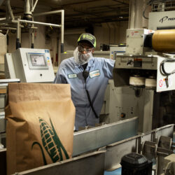 LifeLine Foods Packaging Operator in Action 📦👨🔧 Packaging operator at LifeLine Foods efficiently managing production and ensuring quality control.